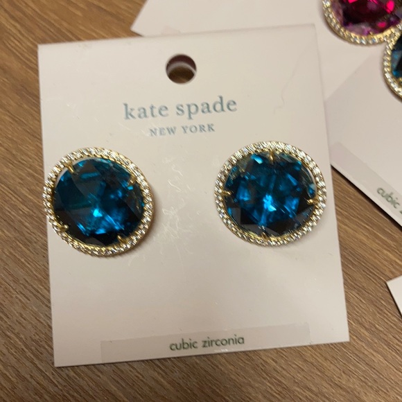 Kate Spade New York That Sparkle Round Earrings - Picture 3 of 6